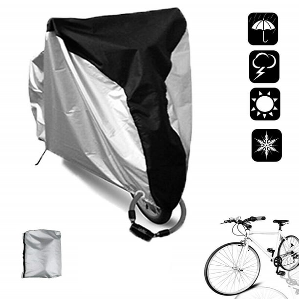 Waterproof Bicycle Bike Cover Indoor Outdoor Rain UV Dust Protection For 2 Bikes
